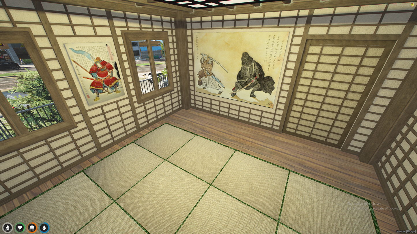 Japanese  Restaurant MLO For GTAV FiveM Server QBCorre