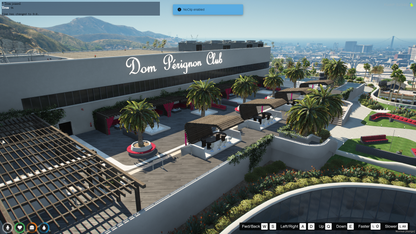 DOM PERIGNON CLUB MLO FOR GTAV FIVEM QBCORE SERVER | Casino MLO | ROOFTOP Restaurants