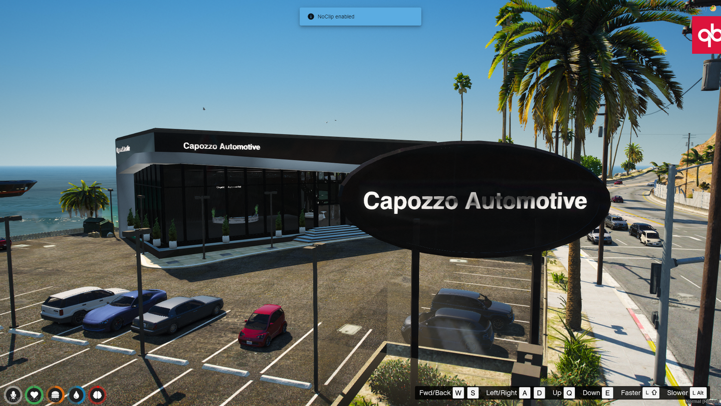 Capozzo Autmotive MLO For GtaV Fivem QBCore Server | Car Dealer Shop | Car Workshop