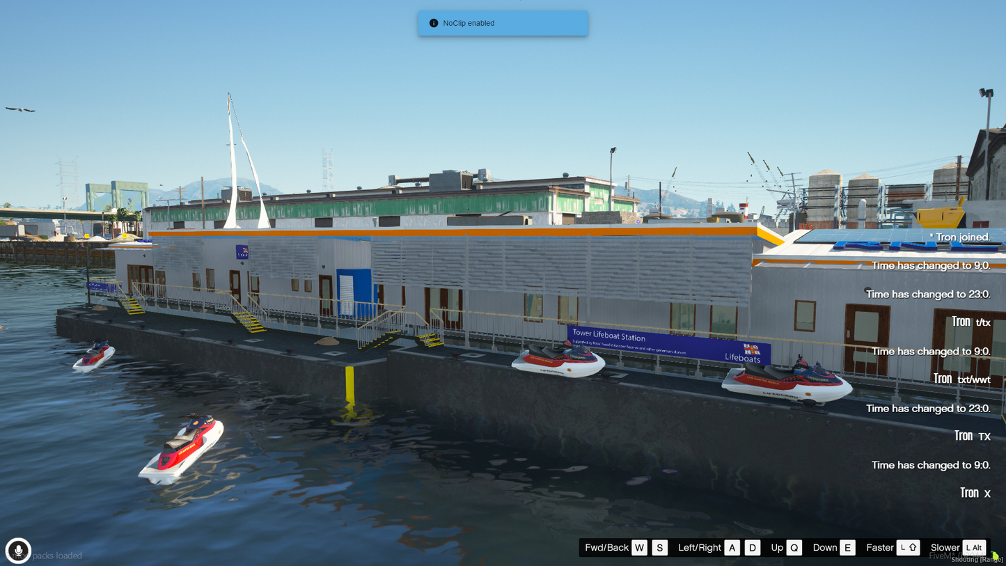 RNLI New Tower Lifeboat Station MLO FOR GTAV FIVEM QBCORE SERVER
