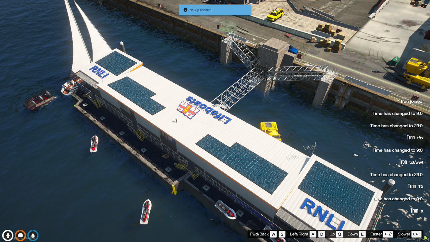 RNLI New Tower Lifeboat Station MLO FOR GTAV FIVEM QBCORE SERVER