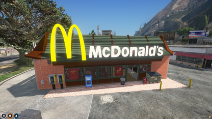 McDonald's Restaurants MLO FOR GTAV FIVEM | QBCORE