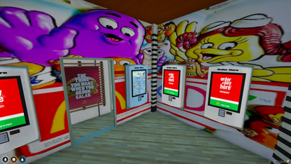 McDonald's Restaurants MLO FOR GTAV FIVEM | QBCORE