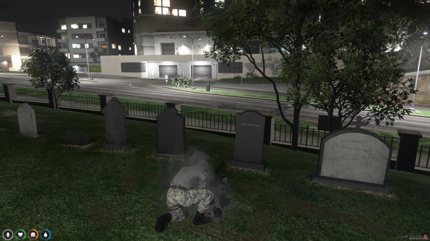 QBCore Cemetery Robbery For FiveM Game Servers