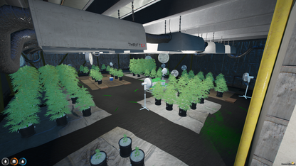 Cookies Shop with Underground Hidden Weed Farm MLO FOR GTAV FIVEM | QBCORE