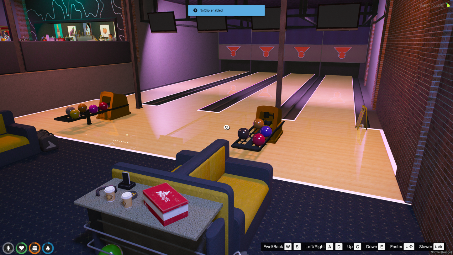 BOWLING BAR MLO FOR GTAV FIVEM QBCORE SERVER | YMAP | SPORT MLO PACKAGE