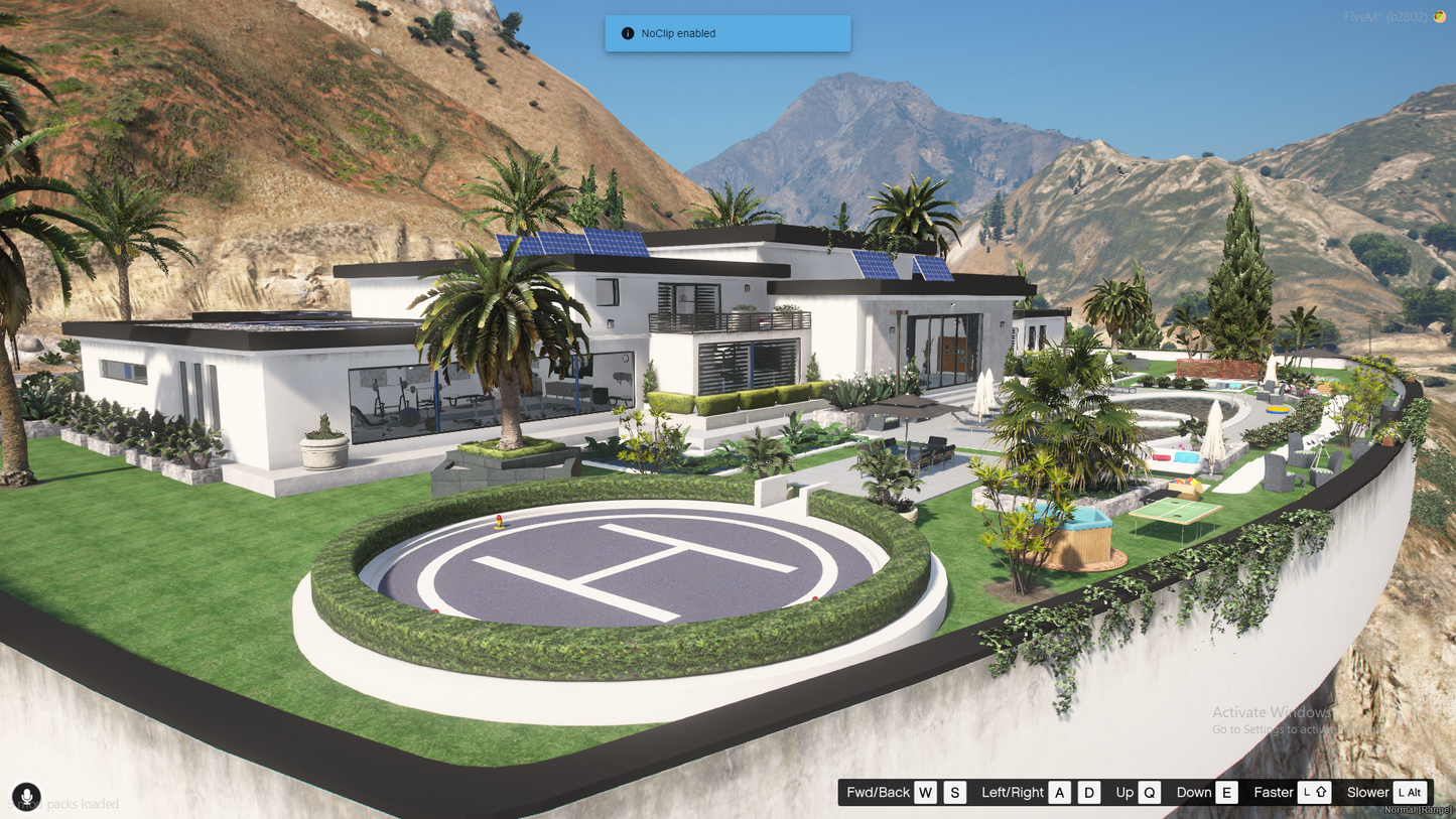Mafia Lxery Mansion For GTAV FiveM Serve | QBCore