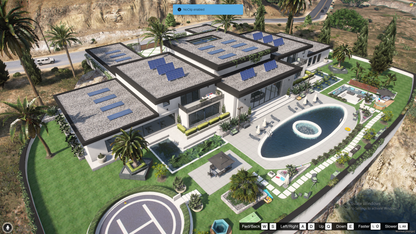 Mafia Lxery Mansion For GTAV FiveM Serve | QBCore