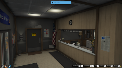 Sandy Shores Sheriff Dep | Gray Sandy PD | Ymaps | MLO | FiveM Modes| QB Core Server