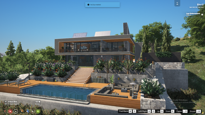 French Luxury Mansion | Luxury Villa For GTAV FIveM QBCore Server  | Marden Mansion