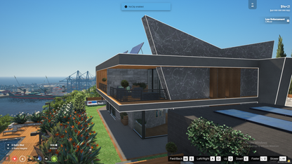 Deign Luxury House | Beach Side Viwe For GtaV FiveM QBcore Sever