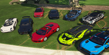 Super Sports Car Pack MLO | Including 21 Cars