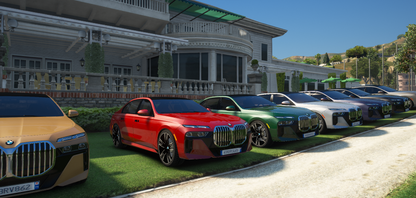 BMW Super Sport Car Pack For GTAV FIVEM QBCORE Server | MLO