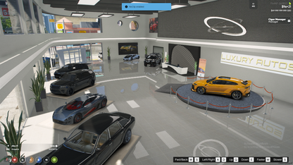 Luxury Car Dealer Shop FOR QBCore  FiveM  SERVER