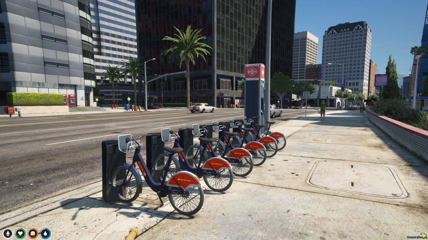 Bicycle Rental System For GtaV FiveM Server | QBCore