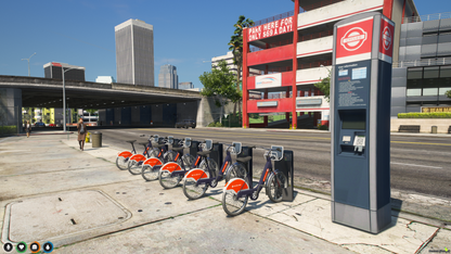 Bicycle Rental System For GtaV FiveM Server | QBCore