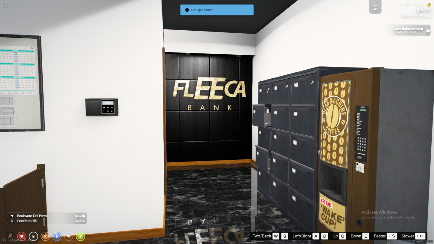 FLEECA BANKS  Interior Design Update