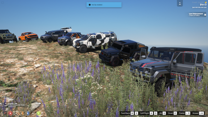 OFFROAD CARS PACK COLLECTION FOR GTAV FIVE M QBCORE SERVER | SUV 4X4 ADVENTURE