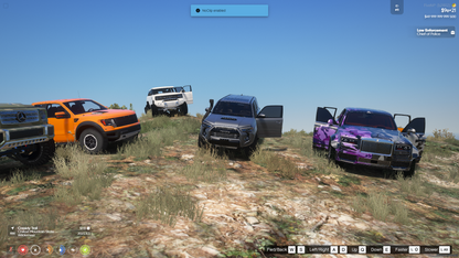 OFFROAD CARS PACK COLLECTION FOR GTAV FIVE M QBCORE SERVER | SUV 4X4 ADVENTURE