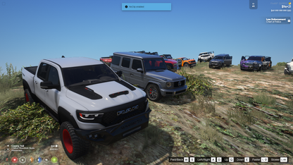 OFFROAD CARS PACK COLLECTION FOR GTAV FIVE M QBCORE SERVER | SUV 4X4 ADVENTURE