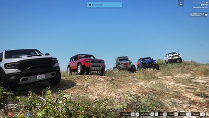 OFFROAD CARS PACK COLLECTION FOR GTAV FIVE M QBCORE SERVER | SUV 4X4 ADVENTURE