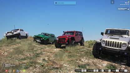 OFFROAD CARS PACK COLLECTION FOR GTAV FIVE M QBCORE SERVER | SUV 4X4 ADVENTURE