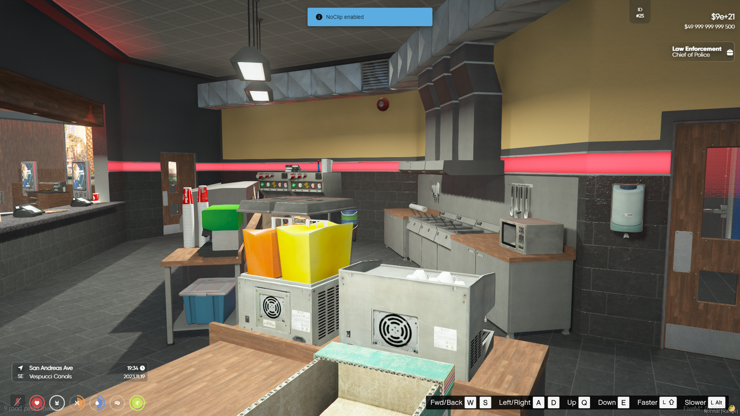 BURGERSHOT RESTAURANT MLO FOR GTAV FIVE QB CORE SERVER | BURGER SHOP