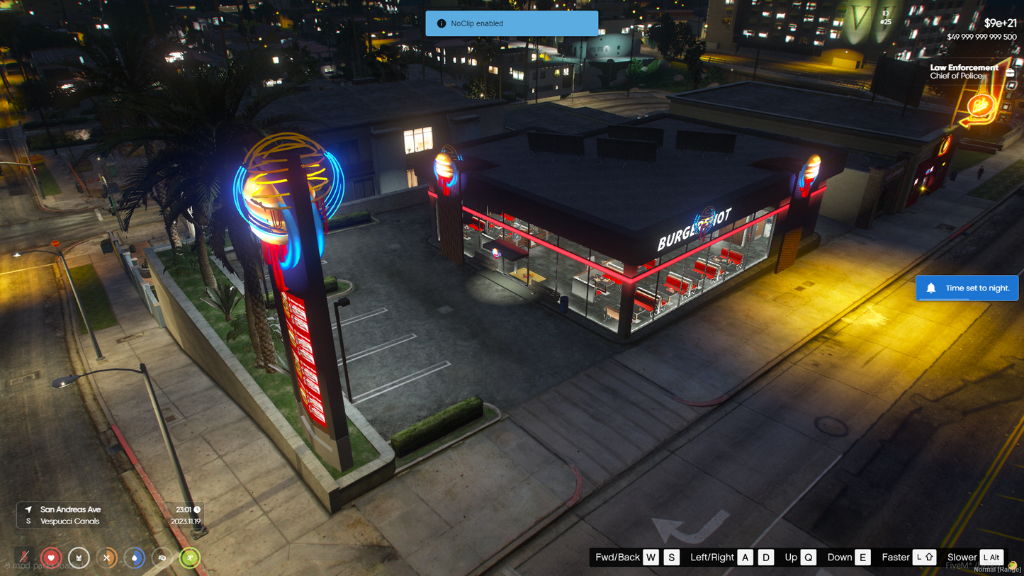 BURGERSHOT RESTAURANT MLO FOR GTAV FIVE QB CORE SERVER | BURGER SHOP