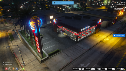 BURGERSHOT RESTAURANT MLO FOR GTAV FIVE QB CORE SERVER | BURGER SHOP