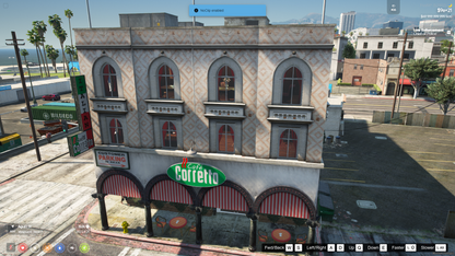 Caffe Corretto Italian Restaurants MLO For FiveM QBCore Server | Restaurant MLO