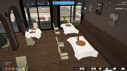 Caffe Corretto Italian Restaurants MLO For FiveM QBCore Server | Restaurant MLO