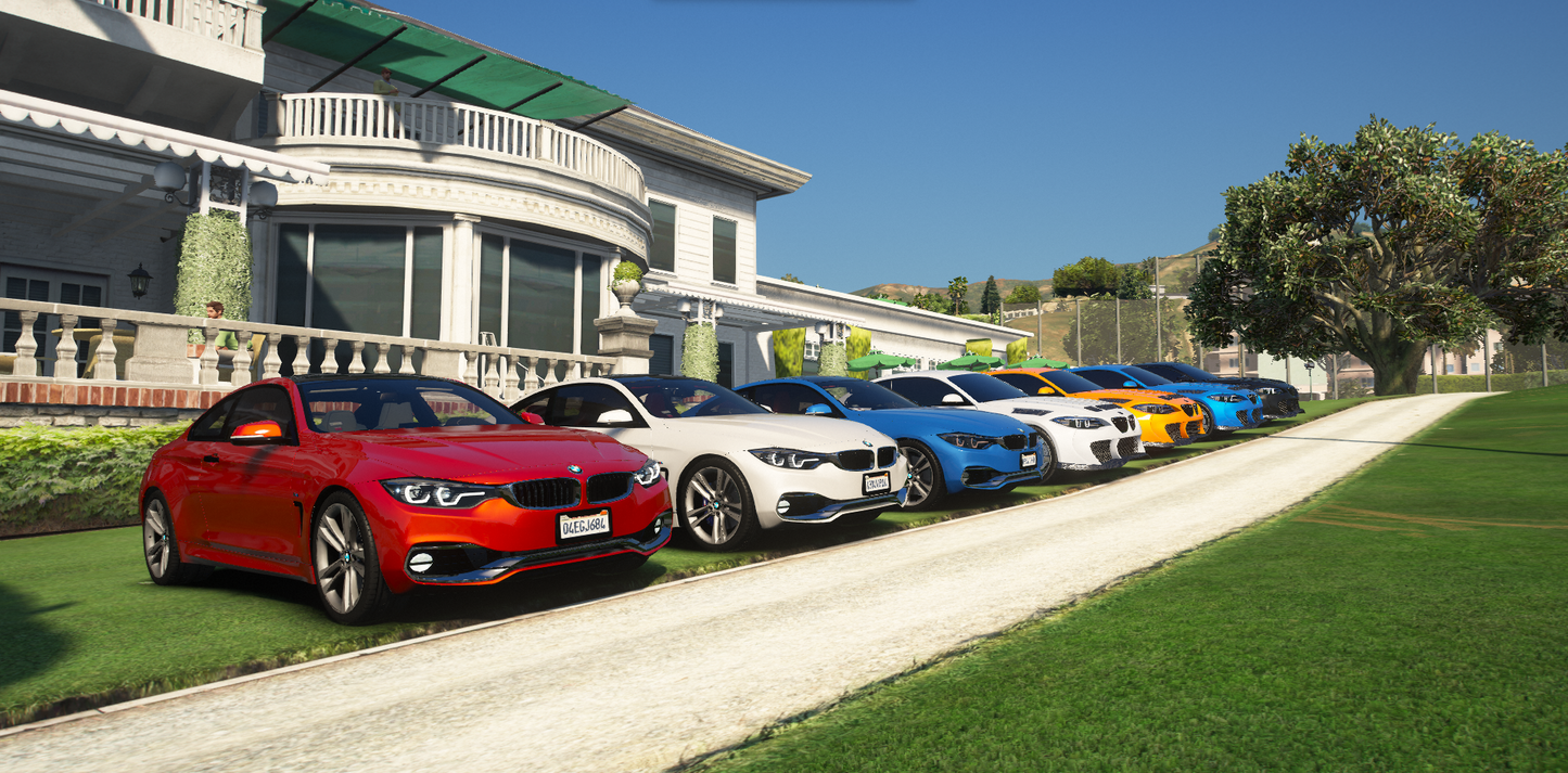BMW Super Sport Car Pack For GTAV FIVEM QBCORE Server | MLO