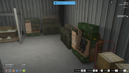 ILLEGAL GUN WAREHOUSE FOR GTAV FIVEM QBCORE SERVER | BLACKMARKET GUN STORE