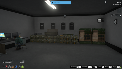 ILLEGAL GUN WAREHOUSE FOR GTAV FIVEM QBCORE SERVER | BLACKMARKET GUN STORE