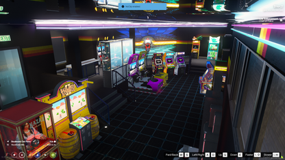 Arcade Bar Interior MLO For GTAV FIVEM QBCORE SERVER | Casino Game