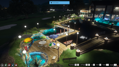 GOLF CLUB MANSION MLO FOR GTAV FIVEM | CLUB RESTAURANT