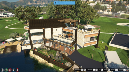 GOLF CLUB MANSION MLO FOR GTAV FIVEM | CLUB RESTAURANT