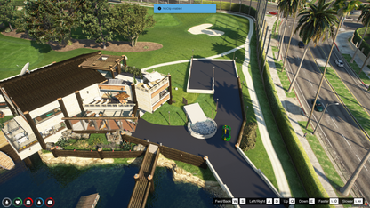 GOLF CLUB MANSION MLO FOR GTAV FIVEM | CLUB RESTAURANT