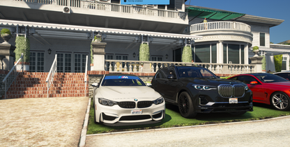 BMW Super Sport Car Pack For GTAV FIVEM QBCORE Server | MLO