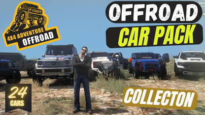 OFFROAD CARS PACK COLLECTION FOR GTAV FIVE M QBCORE SERVER | SUV 4X4 ADVENTURE