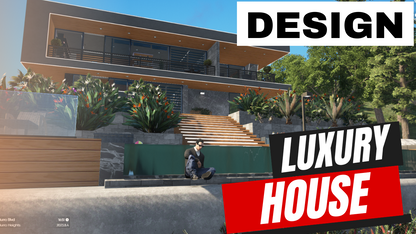 Deign Luxury House | Beach Side Viwe For GtaV FiveM QBcore Sever