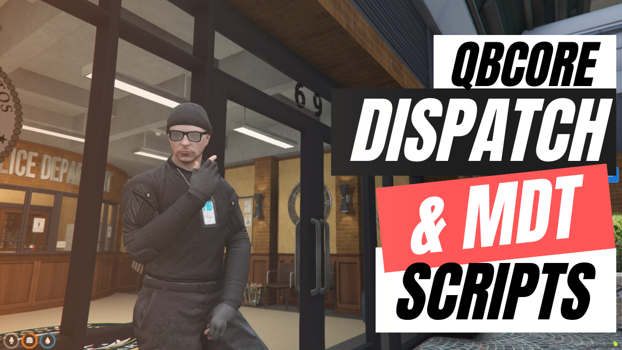 QBCore Dispatch & Police MDT For GTA V FiveM Game Server