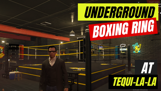 Underground Boxing Ring at Tequi-La-La | GTA FIVE M SERVER | QB CORE