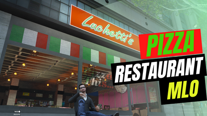 Pizza Restaurant MLO For GtaV FiveM QBCore Sever