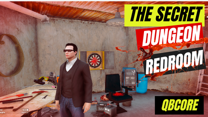 The Secret Dungeon | RedRoom MLO for GTAV FIVEM QB CORE SERVER