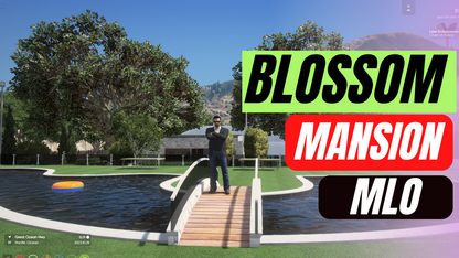 Bolossom Mansion GTA FiveM QBCore Sever | Mansion MLO | FiveM Script Store