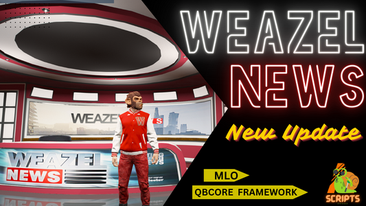 New Updated Weazel News MLO For GTAV FiveM QBCore Server | Media Channel MLO