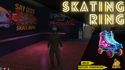 SKATING RING MLO | YMAPS | FIVEM MODES | QBCORE SERVER