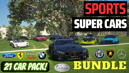 Super Sports Car Pack MLO | Including 21 Cars