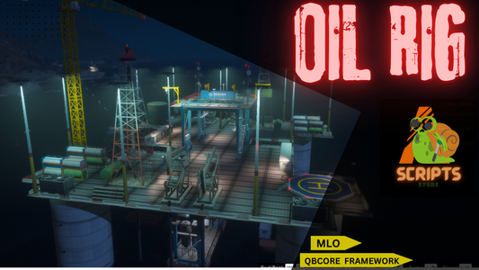 OIL RIG MLO FOR GTAV FIVEM QBCORE SERVER | FIVEM MODES